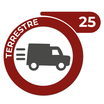 Combo 25 Guías Terrestre hasta 5kg por servicio