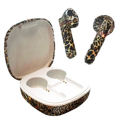 Wireless Earbuds & Charging Case -Cheetah