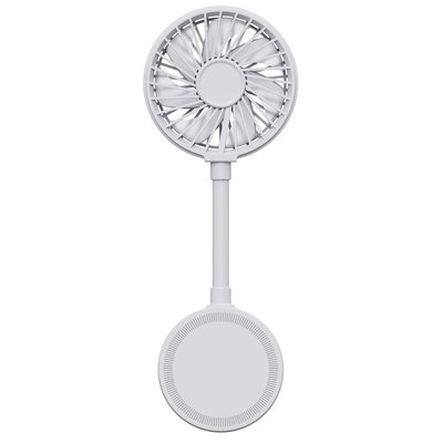 Magnetic Fan & Phone Stand - 8 Color Options - White