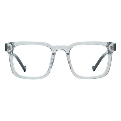 Anna Reading Glasses - Transparent Gray/Solid Gray