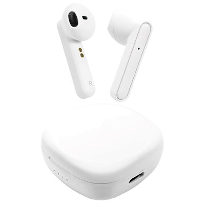 Wireless Earbuds & Charging Case - White