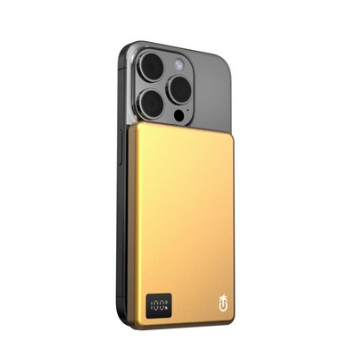 Magnetic Wireless Power Bank - Gold