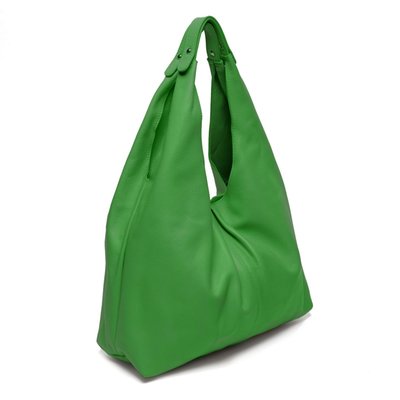 NADIA Leather Handbag - Kelly Green