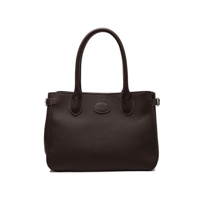 Leather Handbag - 6 Color Options - Cocoa