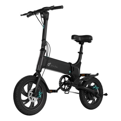 Foldable Electric Bike - Black