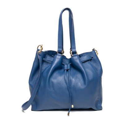 Leather Drawstring Bag