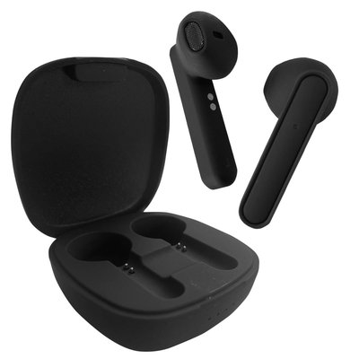 Wireless Earbuds & Charging Case - Black Onyx