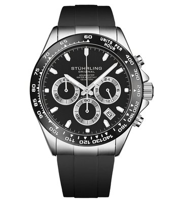 Men's Aquamaster Chronograph Watch - 3 Color Options - Black/Silver