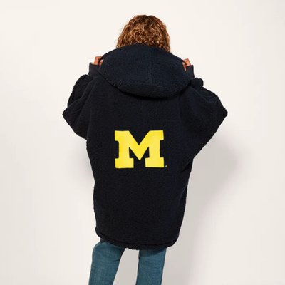 Unisex Sherpa Lounger - University (2 Style Options) - Michigan