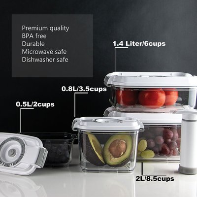 Tritan Vacuum Container Set