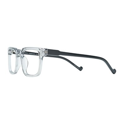 Anna Reading Glasses - Transparent Gray/Solid Gray