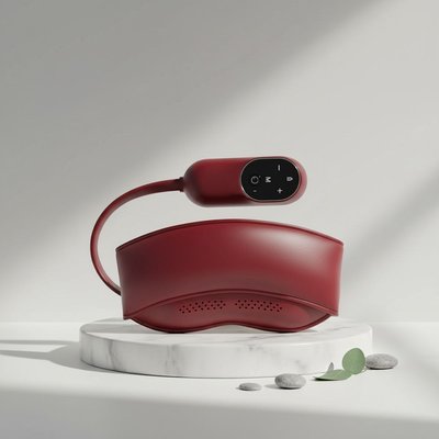 Head Massager - Maroon