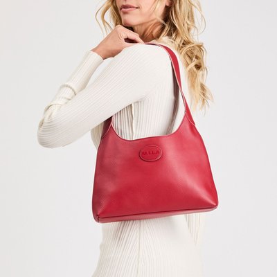 Celina Bag Leather - Holly Red