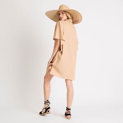 Cover-Up Shirt Dress - Sand