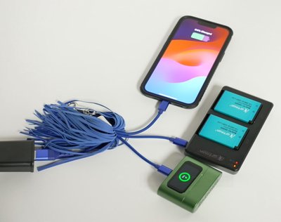 4-in-1 Universal Charging Tassel (Set Of 3) - 8 Color Options