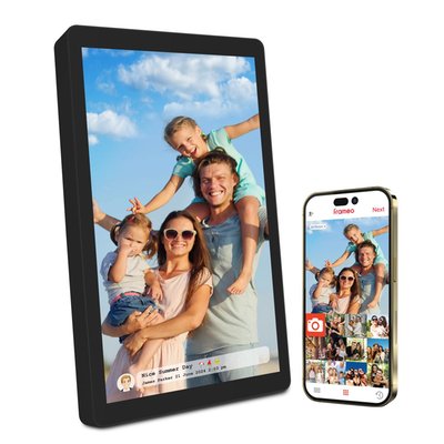 Wireless Digital Picture & Video Frame Tablet - Black