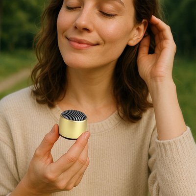 Mini Bluetooth Speaker - Gold