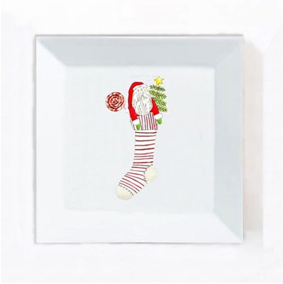 Square Porcelain Tray - Stocking