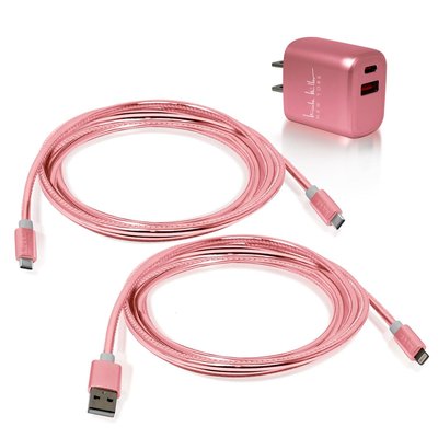 Universal Rapid Charging 3 Piece Bundle - Rose