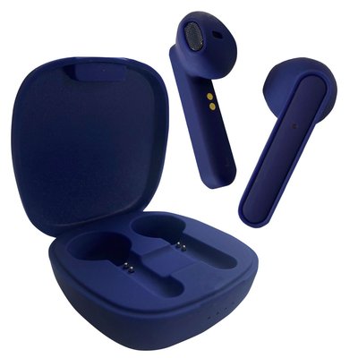 Wireless Earbuds & Charging Case - Blue Sapphire