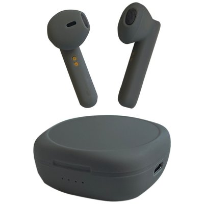 Wireless Earbuds & Charging Case - Dark Stone