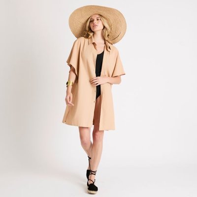 Cover-up Shirt Dress