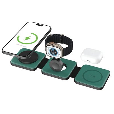 Tri Fold Charging Station - Teal