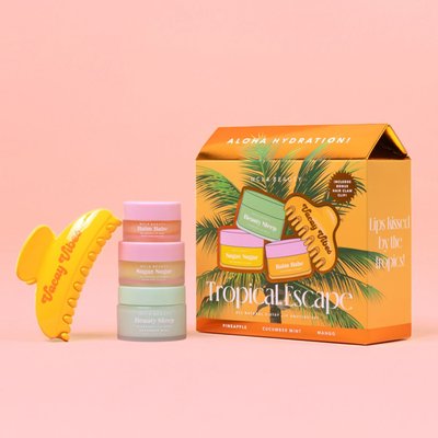 4-Piece Lip Treatment Kit - Tropical Escape