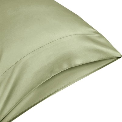 2 Pack Satin Pillowcase - Light Green