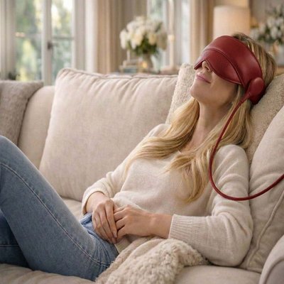 Head Massager - Maroon