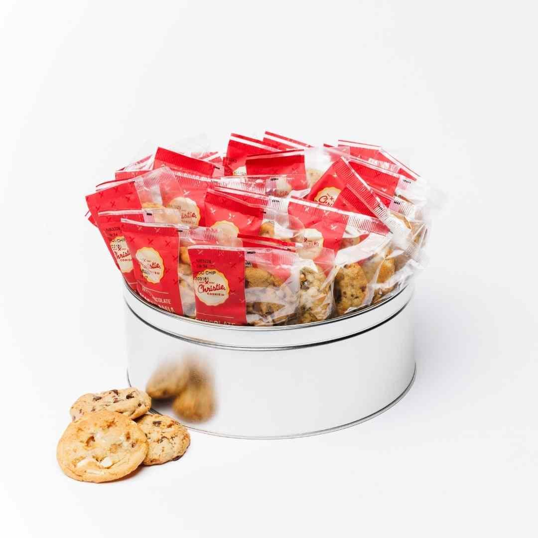 Individually wrapped classic assortment gourmet gift tin