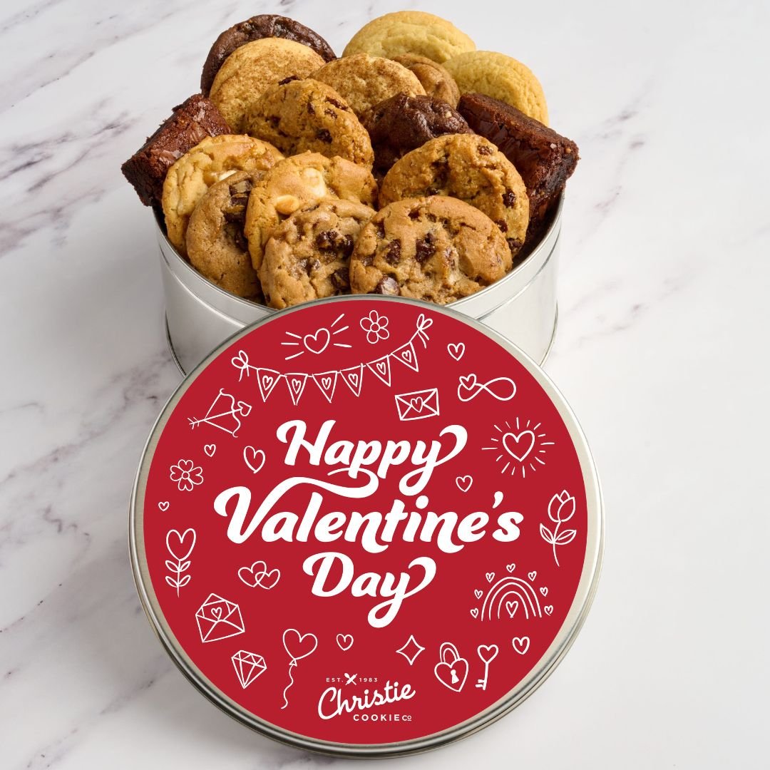 "Valentine Charms" Great 8 Cookies & Brownies, 16