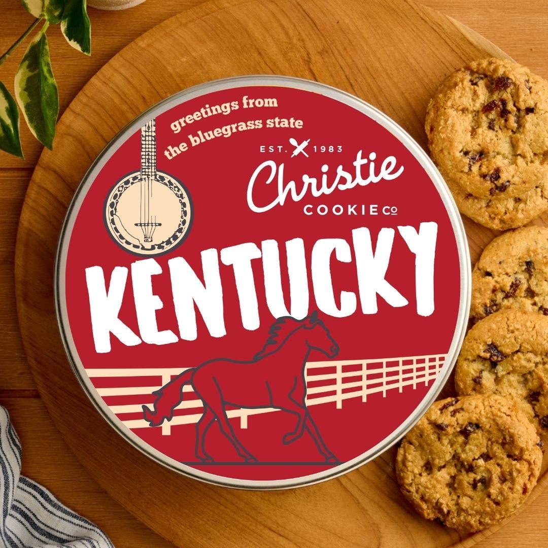 Kentucky gourmet cookie gift tin