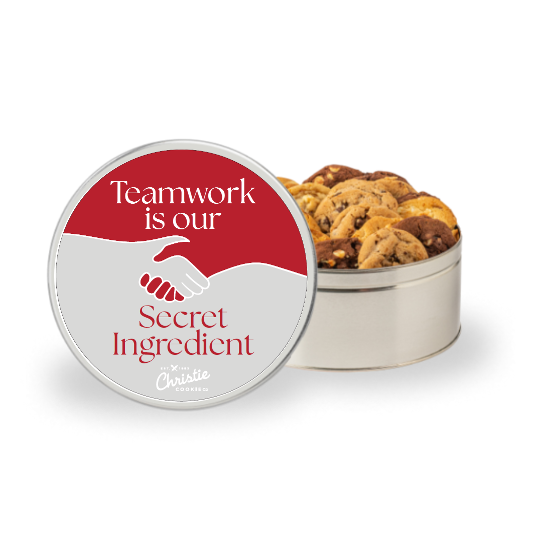 Gourmet cookie tin