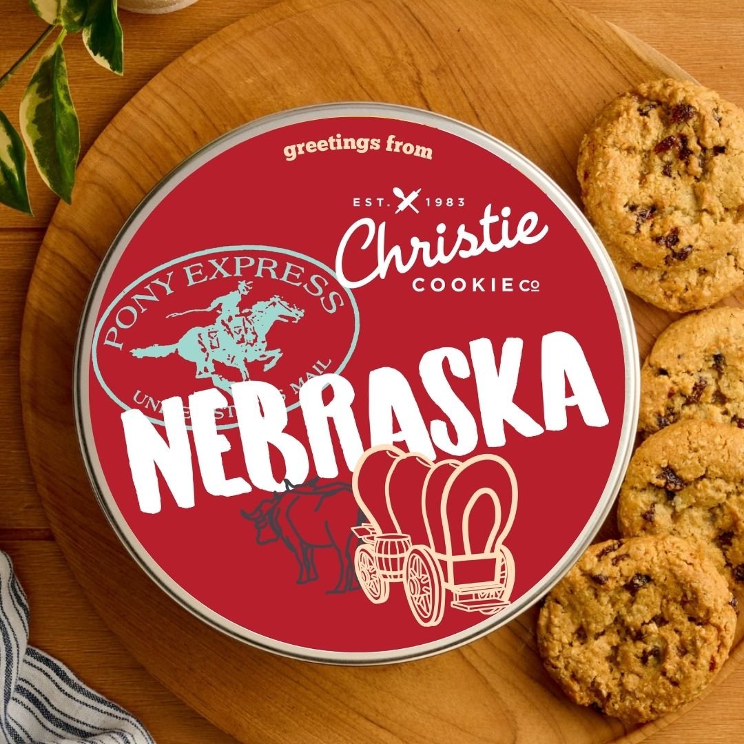 Nebraska Gourmet Cookie Tin, 18