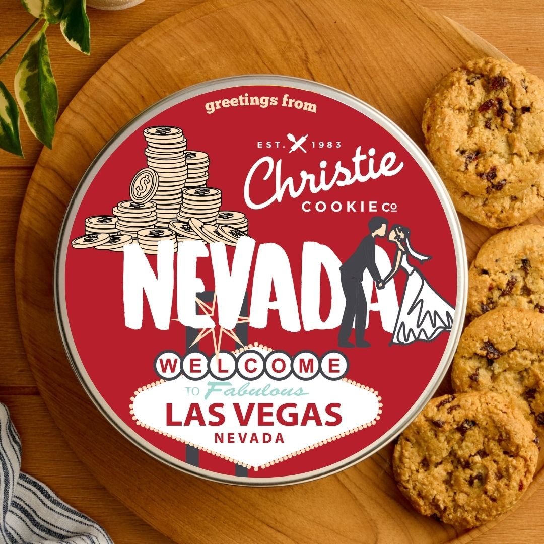 Nevada gourmet cookie gift tin