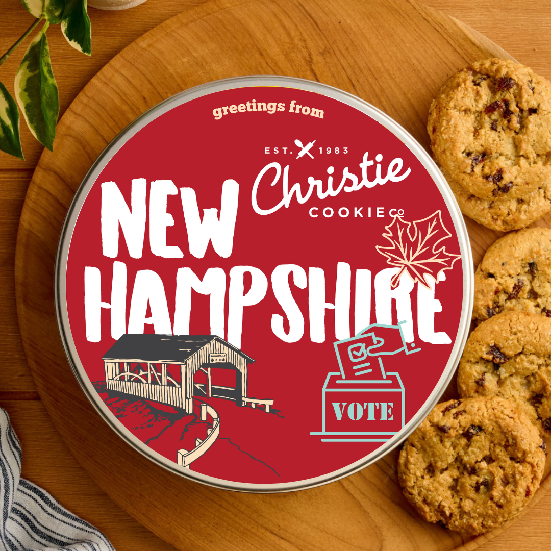 New Hampshire Gourmet Cookie Tin, 18