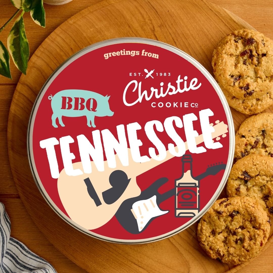 Tennessee gourmet cookie gift tin