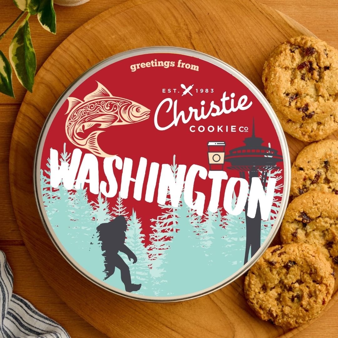 Washington gourmet cookie gift tin