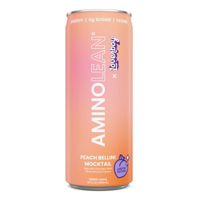 AminoLean Energy Drink - Peach Bellini - 12oz