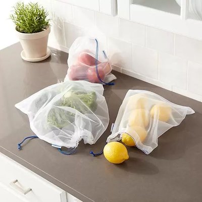 Reusable Produce Bags - Set Of 3