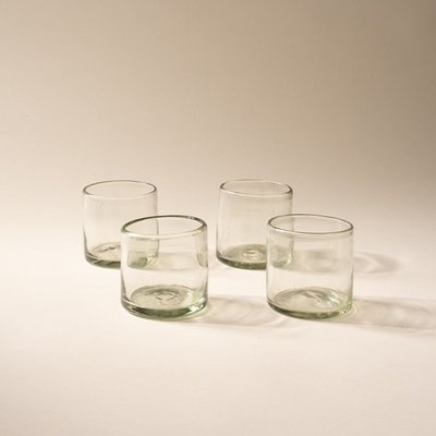 Recycled Handblown Glassware - Set of 4