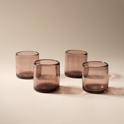 Recycled Handblown Glassware - Set of 4