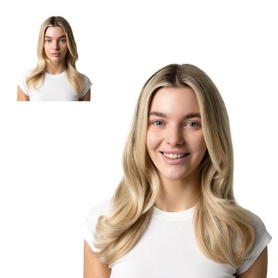 16" Clip In Human Hair Extension