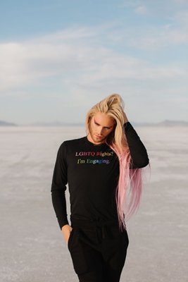 I'm Engaging With Lgbtq Rights Long Sleeve Shirt