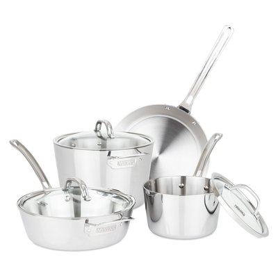 Contemporary 3-ply Cookware Set