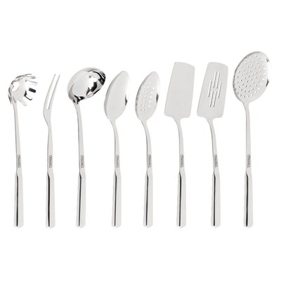 8-Piece Stainless Steel Utensil Set