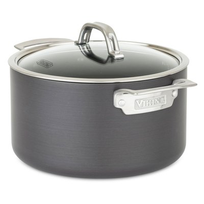Hard Anodized Nonstick 6-Quart Dutch Oven with Glass Lid