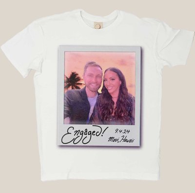 Engagement Tee - White