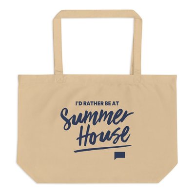 Summer House I'd Rather Be at Summer House Large Tote